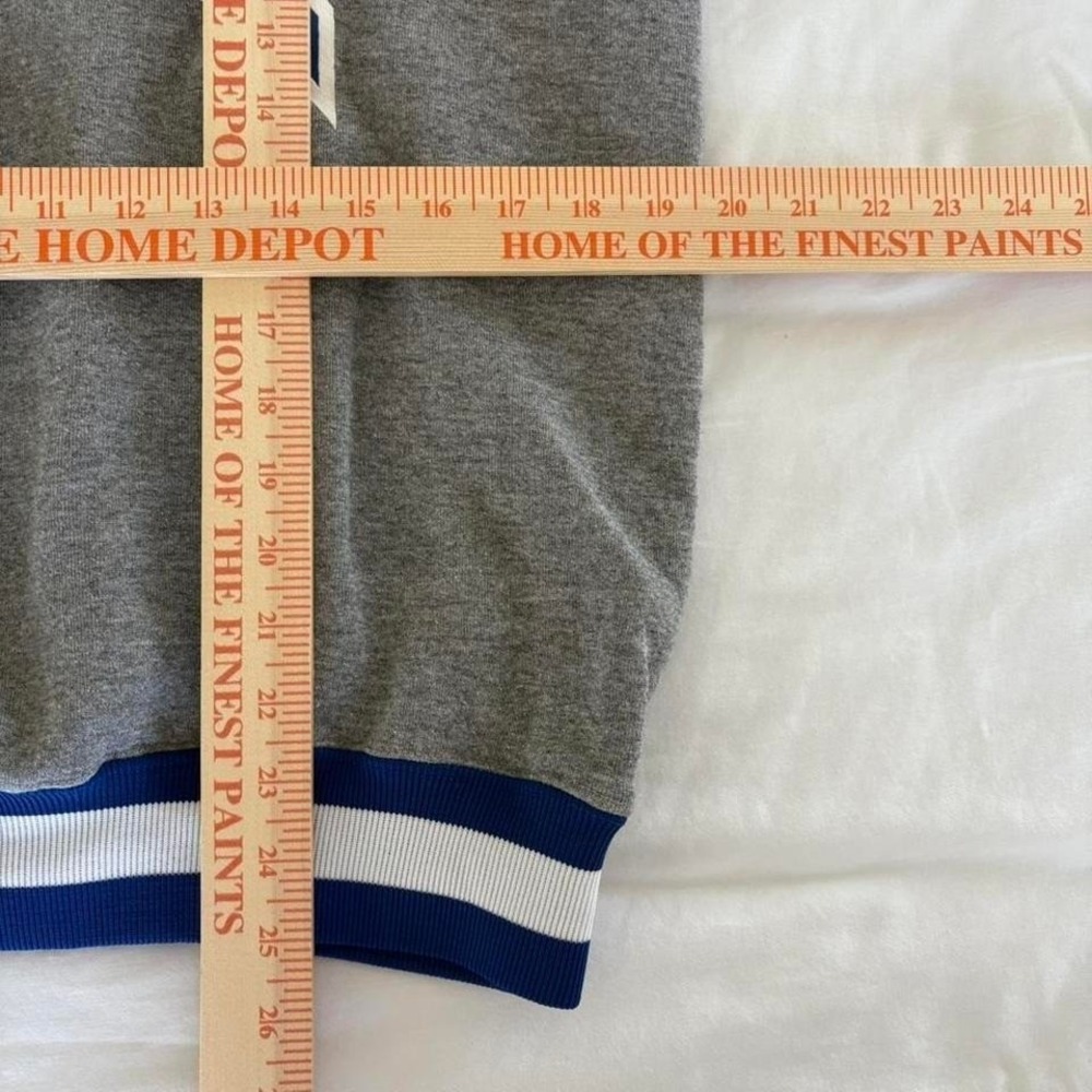 90s Russell Athletic Duke University V-neck Crewneck Sweatshirt in grey - Picture 4 of 6